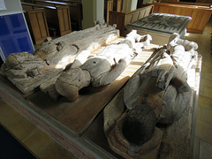 little horkesley church, essex  (6) c14 wooden tomb effigies