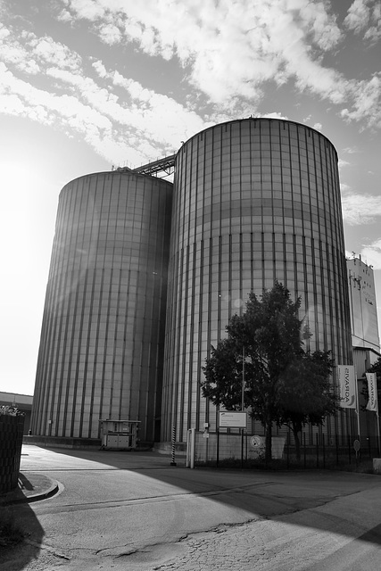 Firma Agravis, Silos (Dorsten) / 19.07.2020