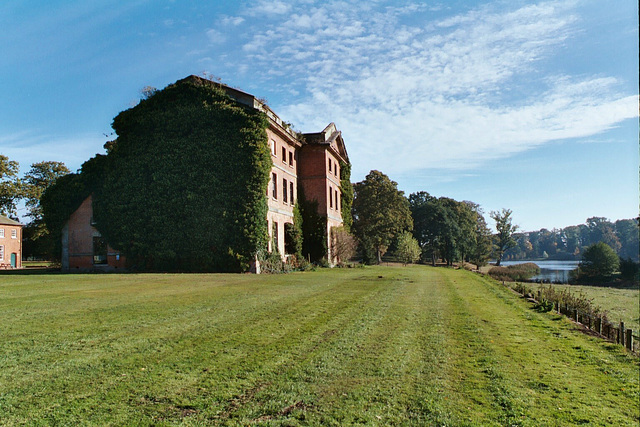 Ranton Abbey, Staffordshire, Burnt c1946