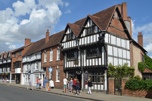 Stratford-upon-Avon, Old Town, Chapel Street, Nash's House