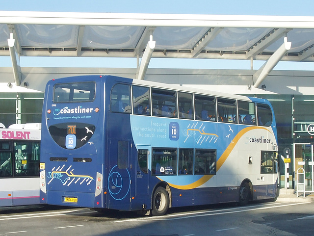 DSCF4211 Stagecoach South 15990 (YN64 XSU) in Portsmouth - 3 Aug 2018 DSCF4211 Stagecoach South 15990 (YN64 XSU) in Portsmouth - 3 Aug 2018