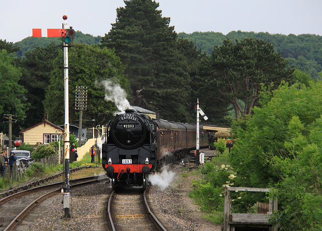 At the Gloucester & Warwickshire Railway