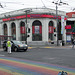 SF Castro rainbow crosswalk (1227)