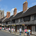 Stratford-upon-Avon, Old Town, Church Street and The Guild Chapel