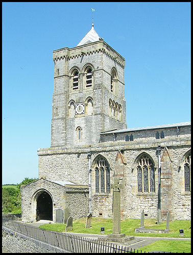 Heversham village church