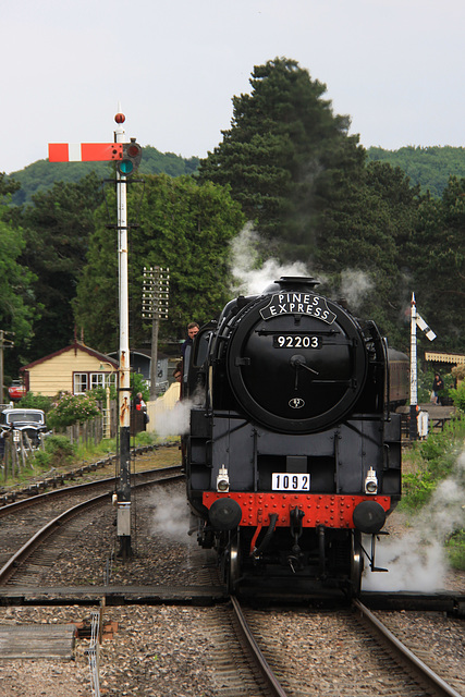 At the Gloucester & Warwickshire Railway