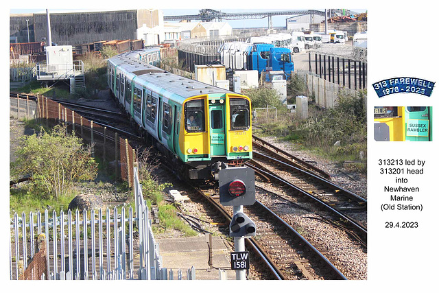 313213 down to Newhaven Marine 29 4 2023