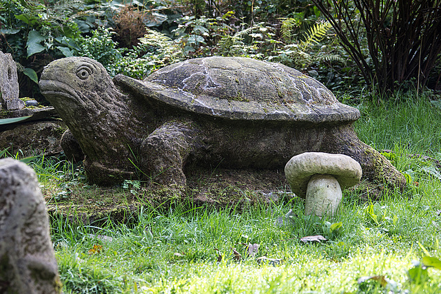 20140928 5556VRAw [D~SHG] Schildkröte, Skulptur, Paschenburg/Pagenburg, Rinteln, Schaumburg