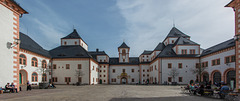 Innenhof vom Schloß Augustusburg
