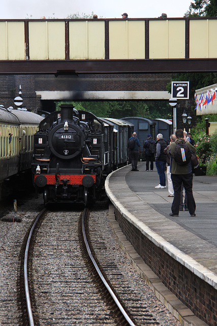 At the Gloucester & Warwickshire Railway