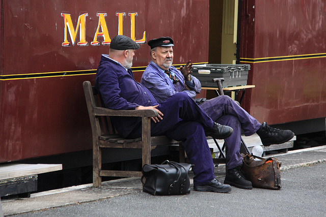 At the Gloucester & Warwickshire Railway