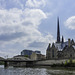 Blick über den Grand River zur Central Presbyterian Church - Cambridge ON ... P.i.P.  (© Buelipix)