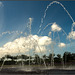 Wasserspiele im  Bürgerpark