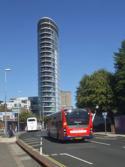 DSCF4182 Stagecoach South 26154 (SN67 WVY) in Portsmouth - 2 Aug 2018