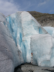 Ice labyrinth of Haugabreen