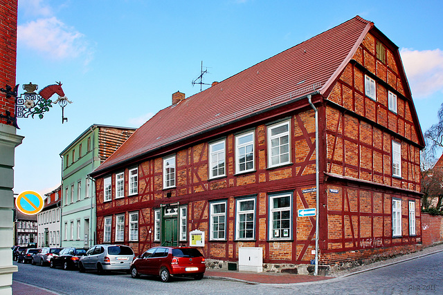 Parchim, Hakenstraße Ecke Mittelstraße