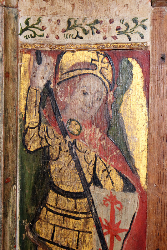 Detail of Screen, Westhall Church, Suffolk