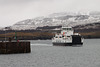 MV Hallaig arriving at Raasay