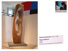 Figure in Walnut Barbara Hepworth Pallant House 4 6 2025