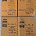 Set of four Ribble stage carriage timetable books 1957/1958 (DSCF2049)