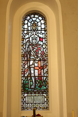 Detail of Bromsgrove Guild Stained Glass, St Clement's Church, Worcester