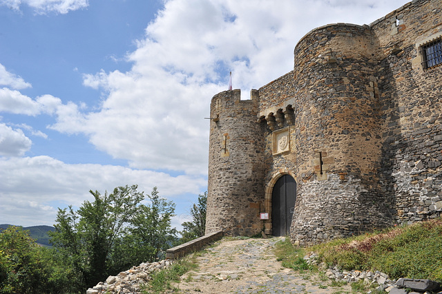 La poterne du château de Montmorin