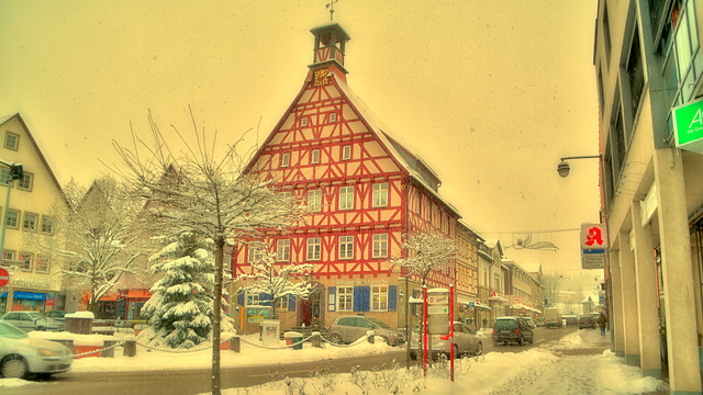 Marktplatz in Gaildorf