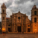 Catedral de La Habana al atardecer
