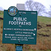 footpath sign