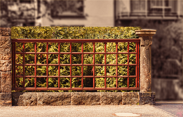 Senior Living Residence Fence