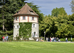 Der Gärtnerturm bei Schloss Mainau