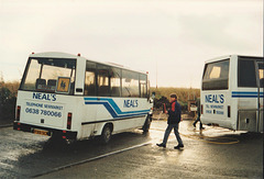 Neal’s Travel F501 SCW and H84 RUX at Isleham – 27 December 1994 (249-18)