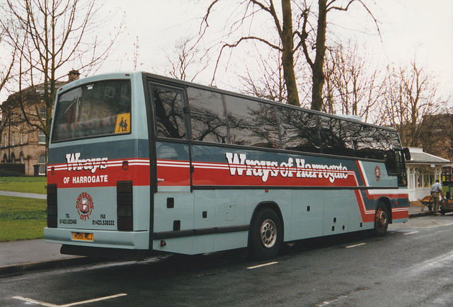 Wrays Coaches H351 MLJ in Harrogate – 25 Mar 1998 (384-02)
