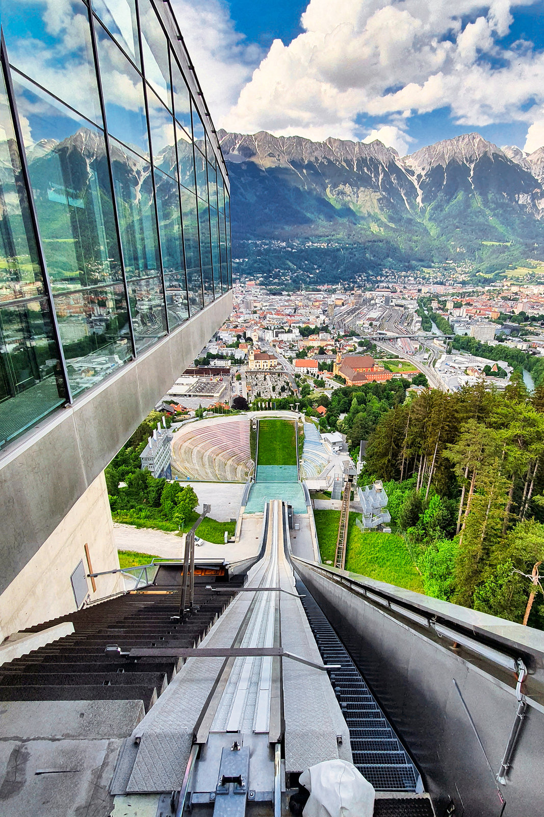 Ski Jump at Bergisel (Tyrol, Austria)