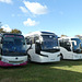 Coaches at Newmarket Racecourse - 14 Oct 2023 (P1160730)