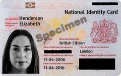 Britischer Ausweis