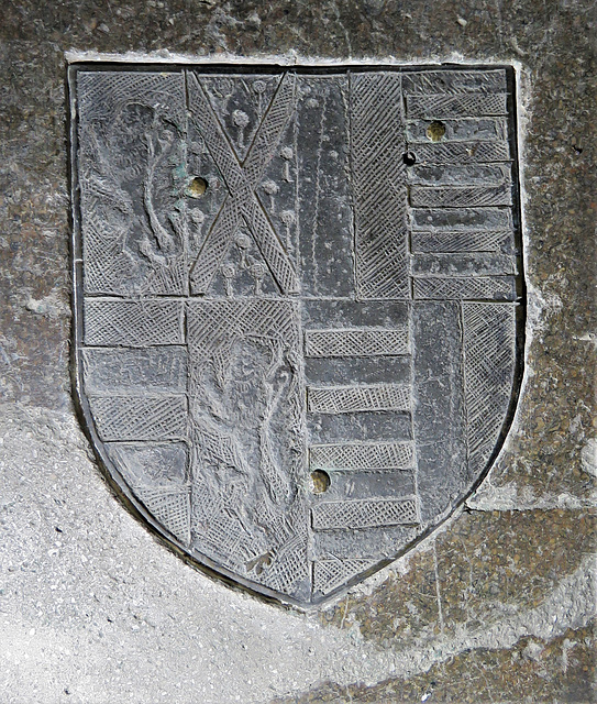 little horkesley church, essex  (19) c16 bridget marney +1549 and husbands brass