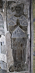 little horkesley church, essex  (20) c16 bridget marney +1549 and husbands brass