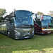 Coaches at Newmarket Racecourse - 14 Oct 2023 (P1160733)