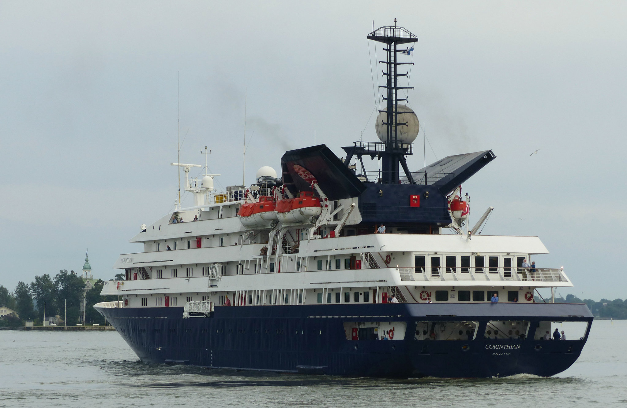 Adventure Life Corinthian leaving Helsinki (4) - 5 August 2016