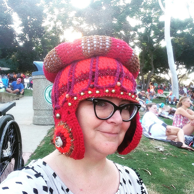 Crocheted hat