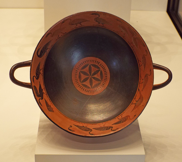 Wine Cup with Waterbirds in the Getty Villa, June 2016