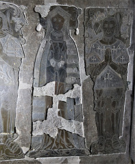 little horkesley church, essex  (21) c16 bridget marney +1549 and husbands brass