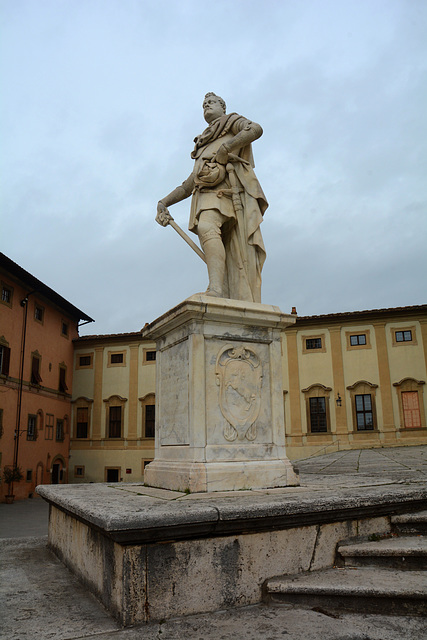 Italy, Arezzo, Monument to Ferdinand I de Medici on the Cathedral Square Italy, Arezzo, Monument to Ferdinand I de Medici on the Cathedral Square