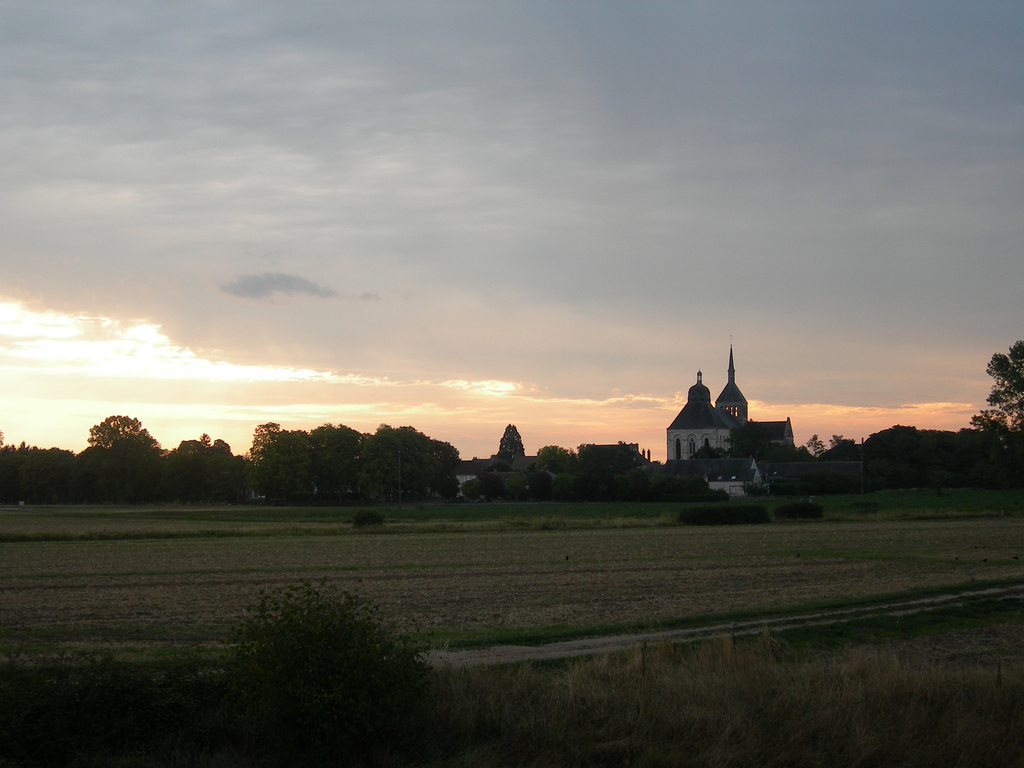 Abbaye de Fleury. Saint Benoît sur Loire.