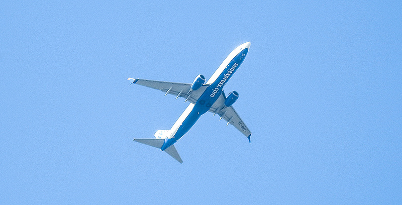 20190407 4551CPw [D~HVL] Flugzeug, Döbritzer Heide, Elstal