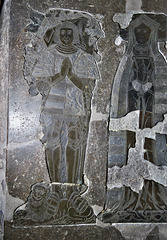 little horkesley church, essex  (22) c16 bridget marney +1549 and husbands brass