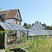 Gewächshaus im Garten