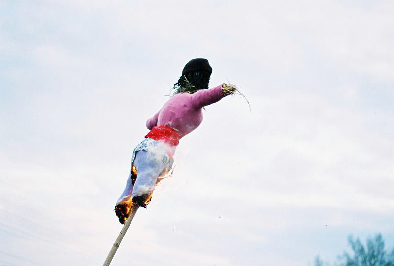 effigy burning