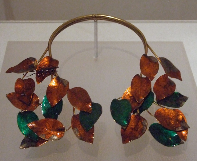 Necklace by Schiaparelli in the Brooklyn Museum, July 2010